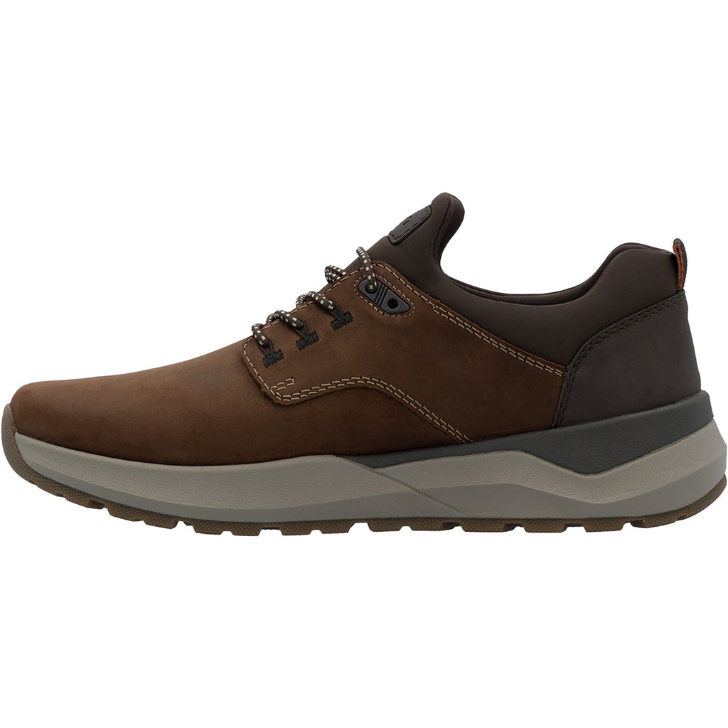 Rieker 06050-22 Thorben Men's Lace Up Shoes Noce/Moro/Braun Leather