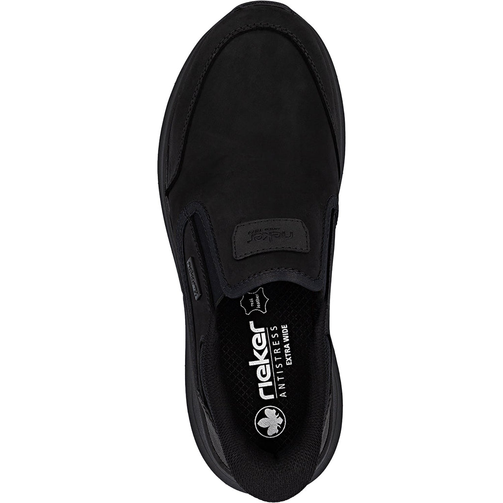 Rieker 06052-00 Thorben Men's Slip Ons Schwarz/Schwarz/Schwarz