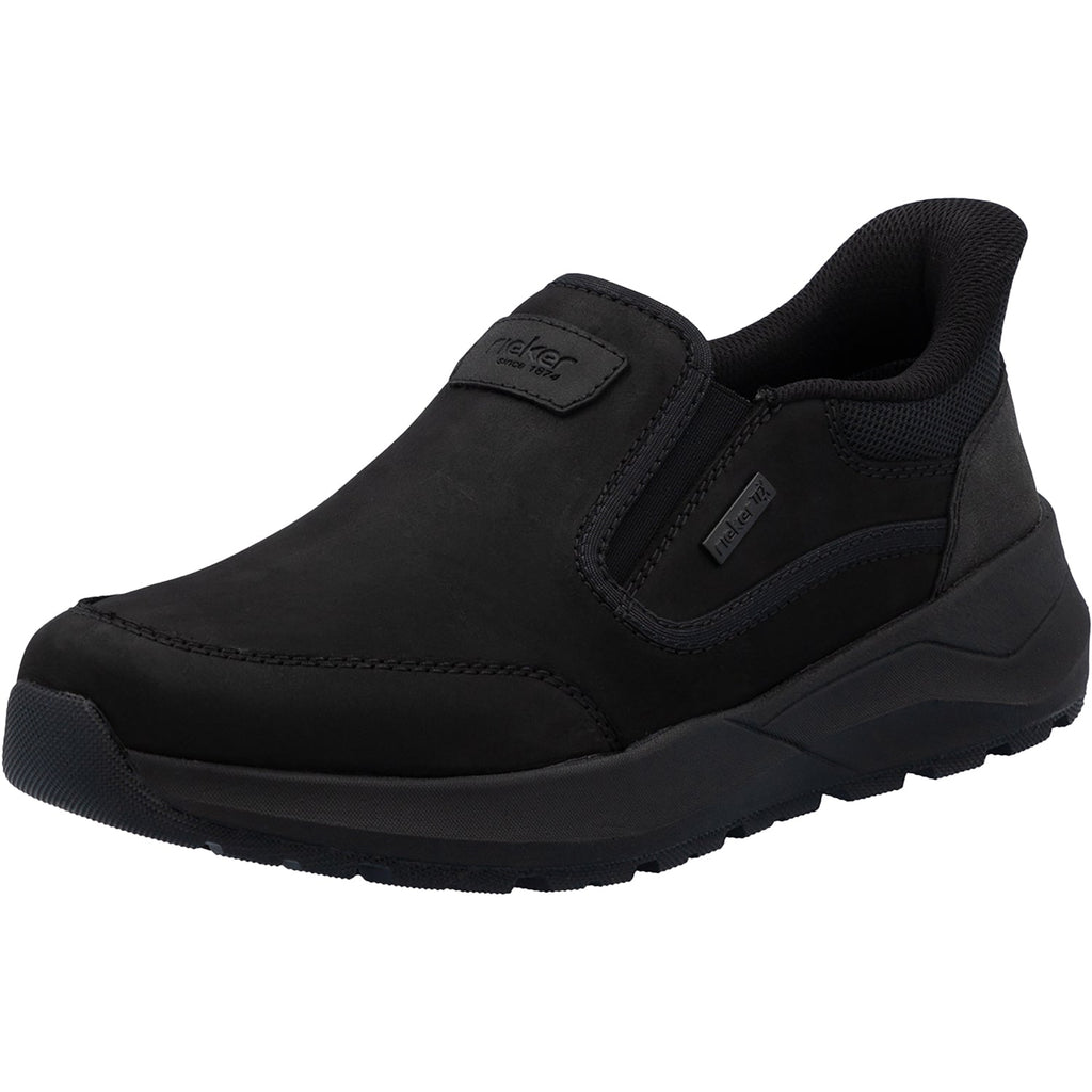 Rieker 06052-00 Thorben Men's Slip Ons Schwarz/Schwarz/Schwarz
