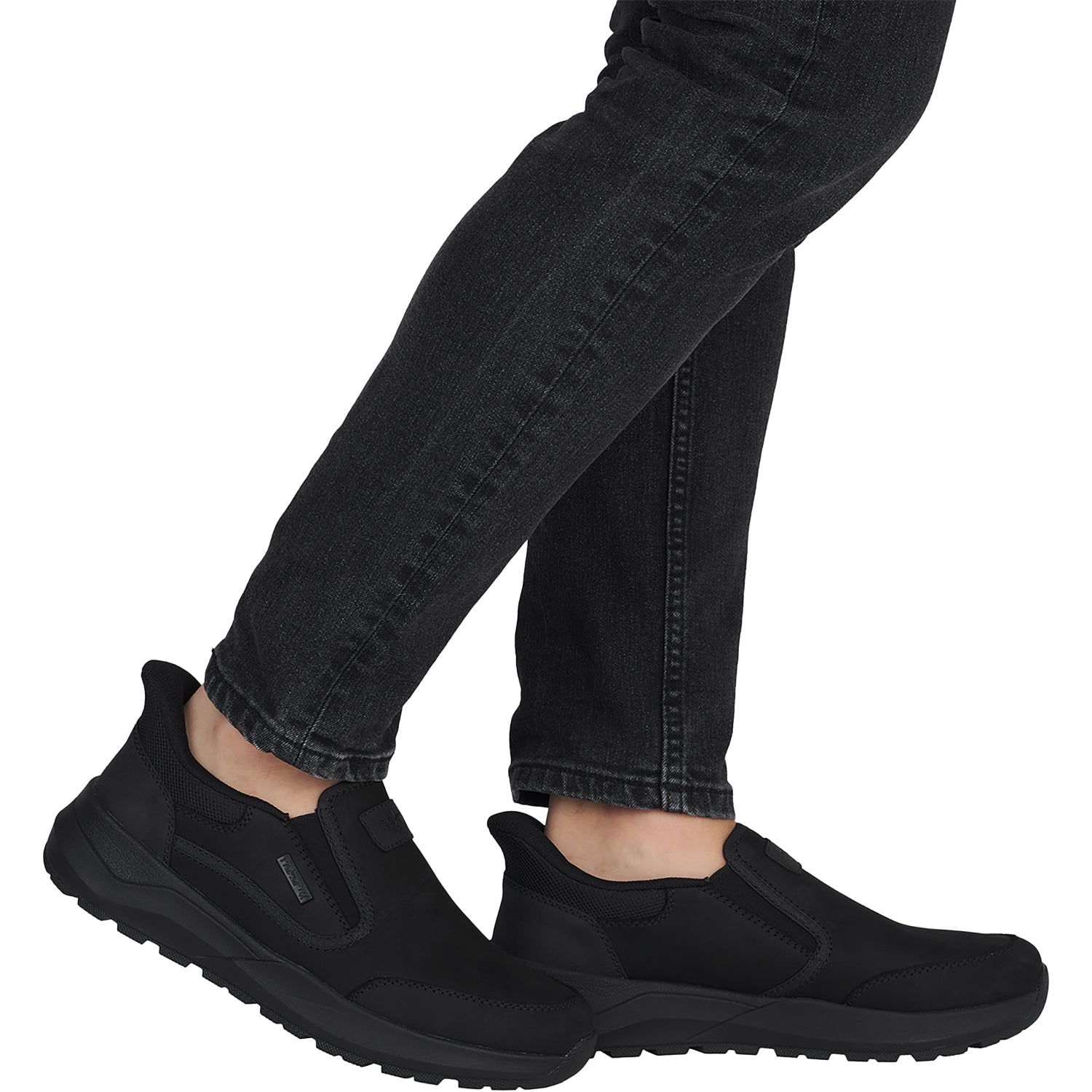 Rieker 06052-00 Thorben Men's Slip Ons Schwarz/Schwarz/Schwarz