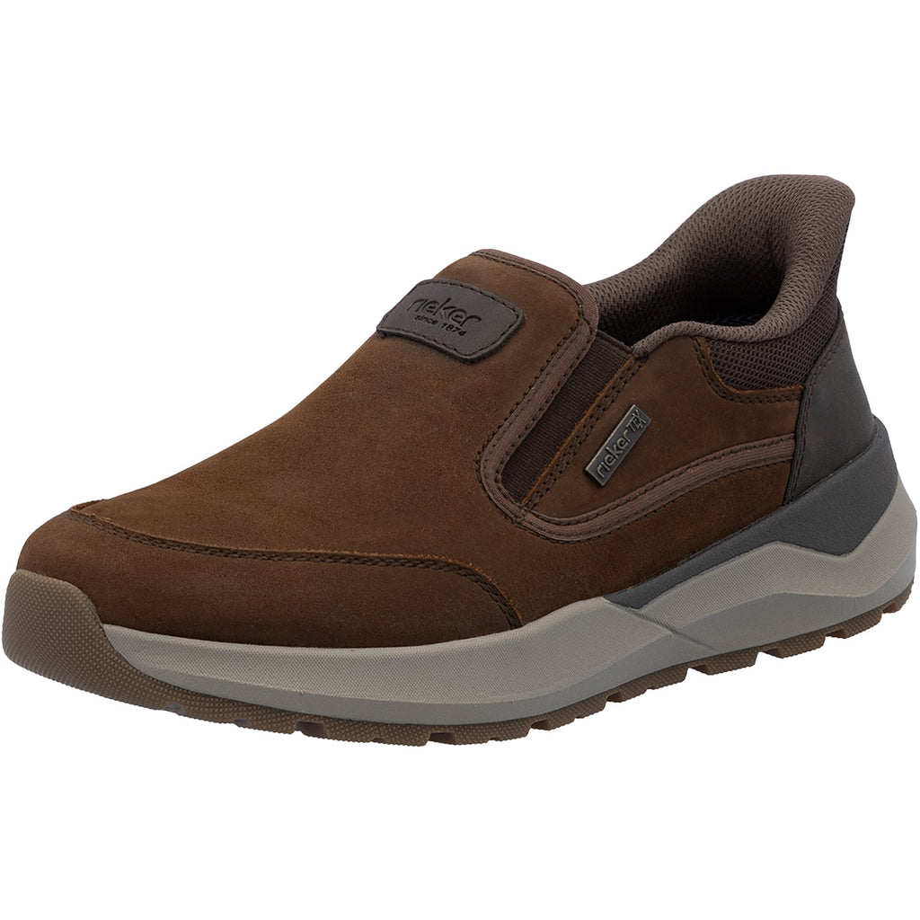 Rieker 06052-22 Thorben Men's Slip Ons Noce/Moro/Schoko