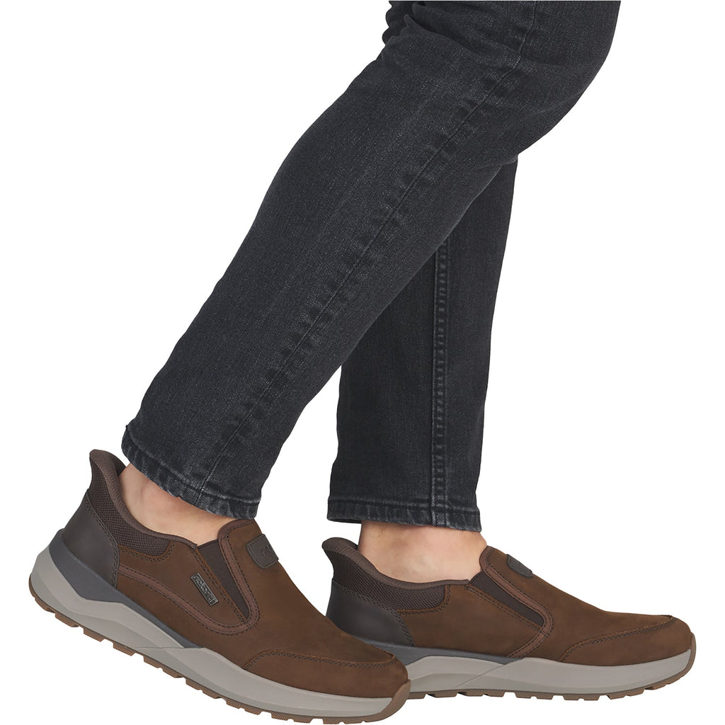 Rieker 06052-22 Thorben Men's Slip Ons Noce/Moro/Schoko