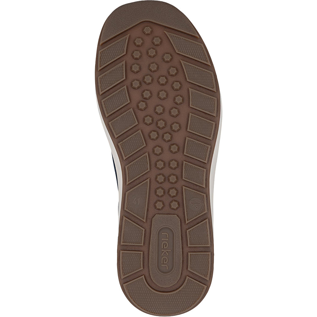 Rieker 11504-14 Men's Lace Up Shoes Midnight/Amaretto