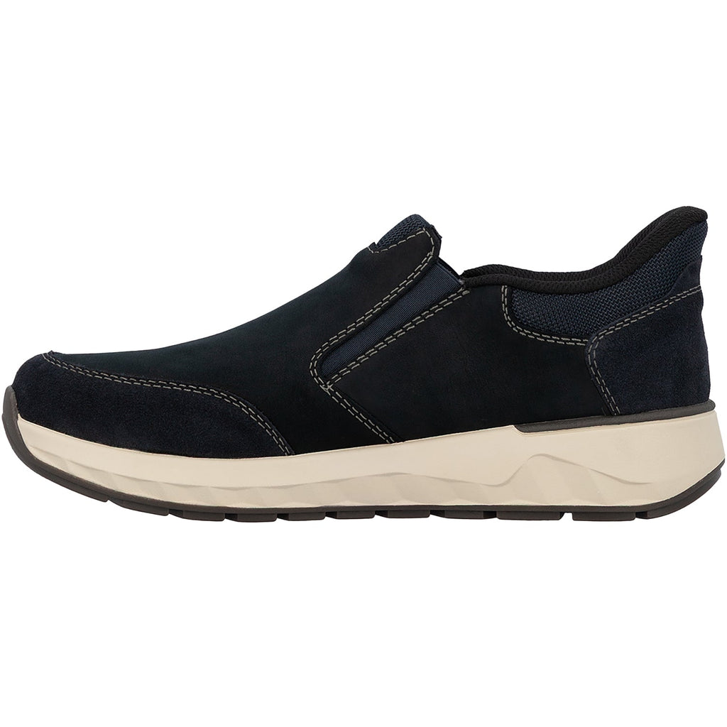 Rieker 11551-14 Bruce Men's Slip Ons Kobalt/Pazifik/Ozean
