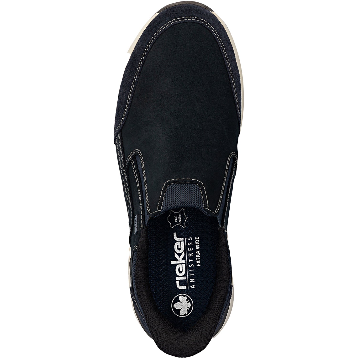 Rieker 11551-14 Bruce Men's Slip Ons Kobalt/Pazifik/Ozean