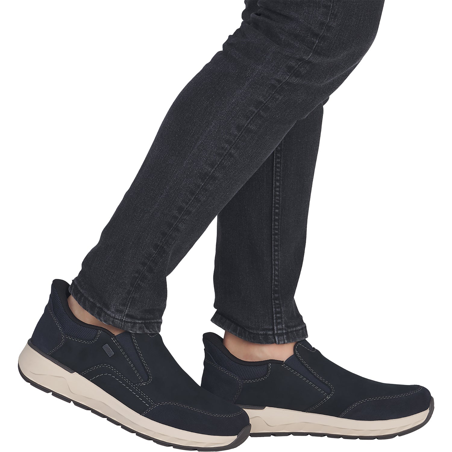 Rieker 11551-14 Bruce Men's Slip Ons Kobalt/Pazifik/Ozean