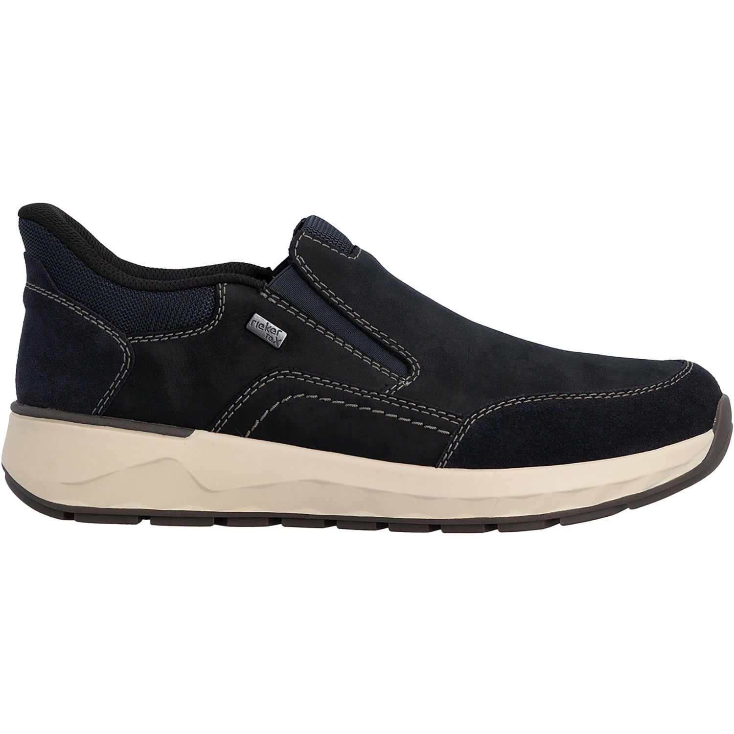Rieker 11551-14 Bruce Men's Slip Ons Kobalt/Pazifik/Ozean