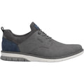 Rieker 14450-42 Men's Dress Lace Up Shoes Cenere/Denim/Rauch