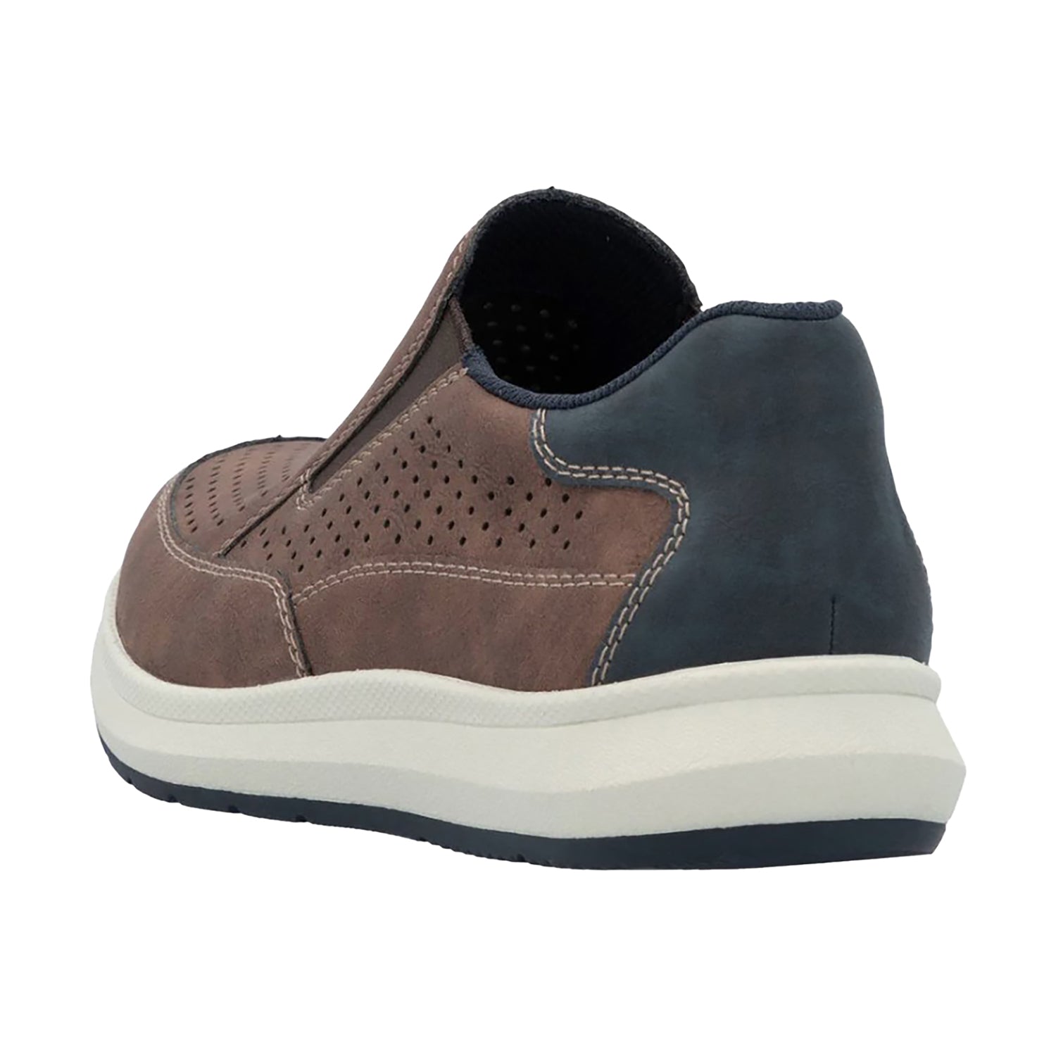 Rieker 16952-24 Reinhard 52 Perfed Vegan Men's Slip Ons Tan