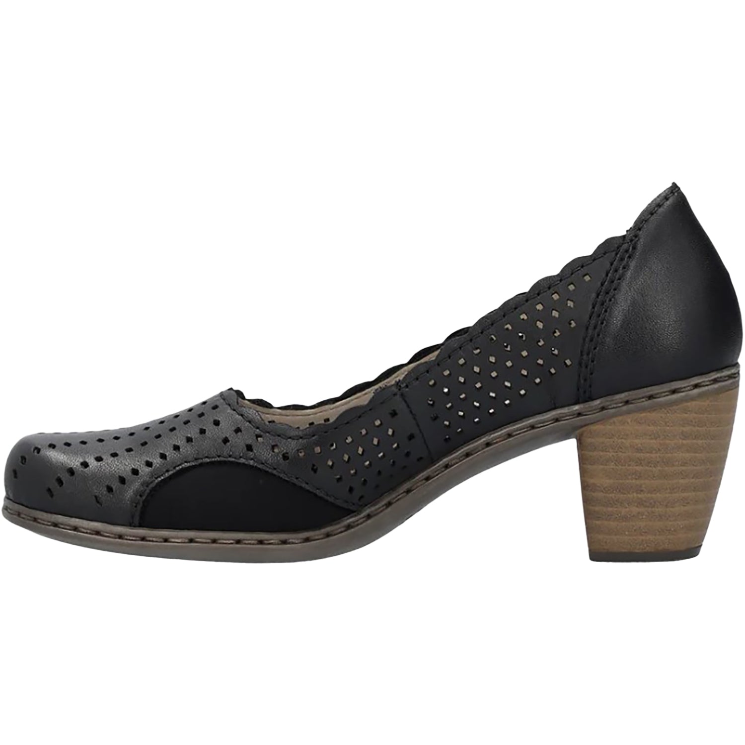Rieker 40952-00 Raffaela Women's Dress Shoes Black