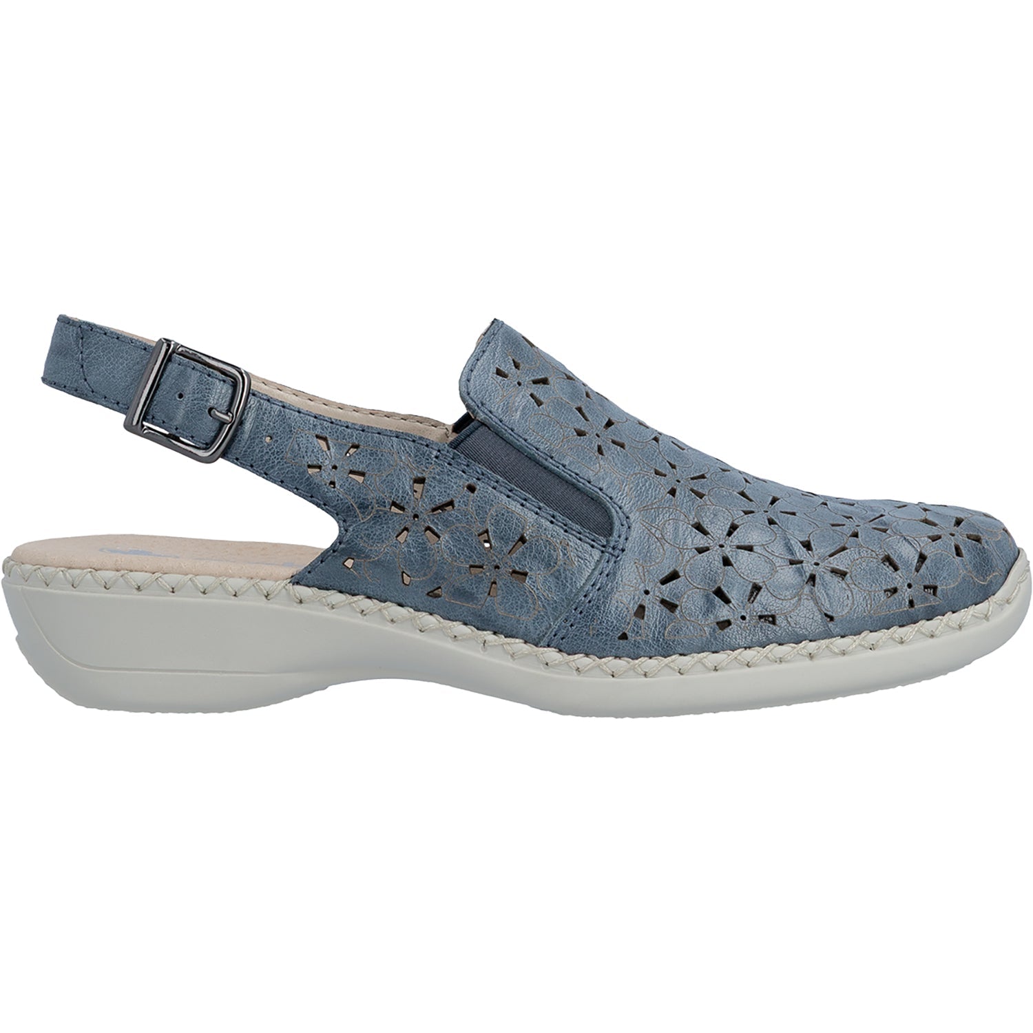 Rieker 41371-12 Doris Women's Shoes Whitelake