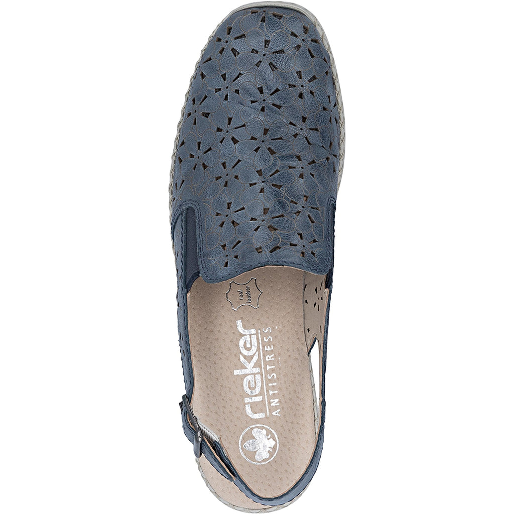 Rieker 41371-12 Doris Women's Shoes Whitelake