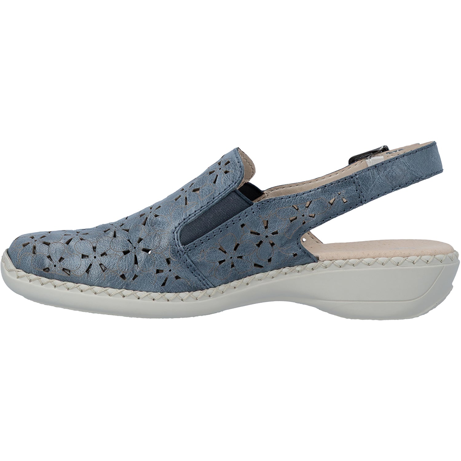 Rieker 41371-12 Doris Women's Shoes Whitelake