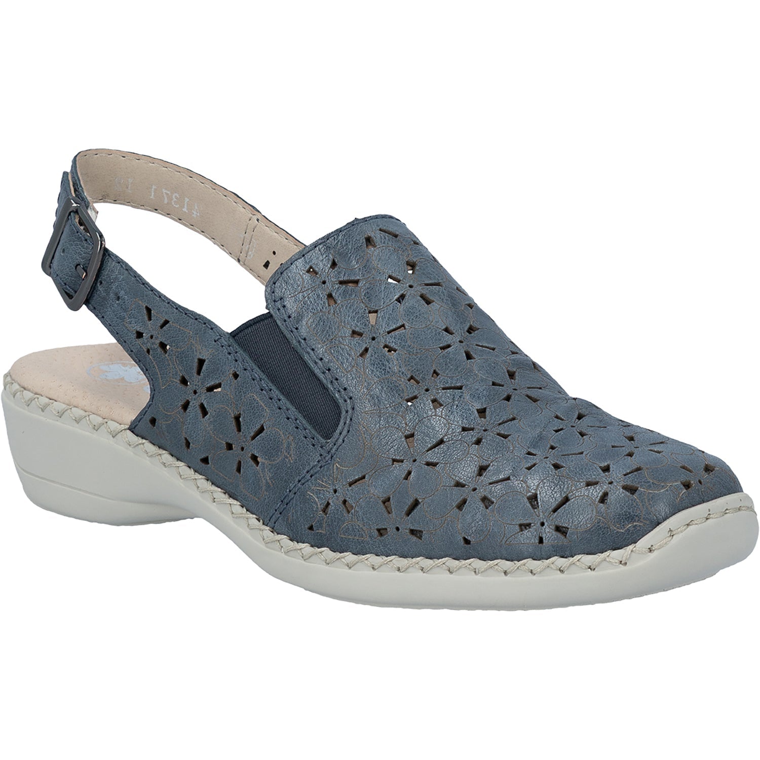 Rieker 41371-12 Doris Women's Shoes Whitelake