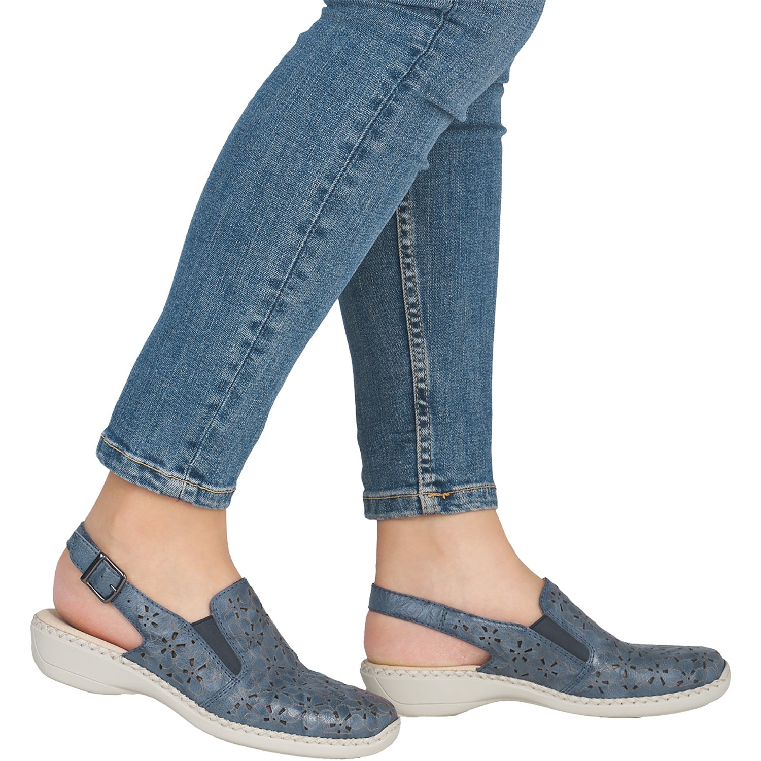 Rieker 41371-12 Doris Women's Shoes Whitelake
