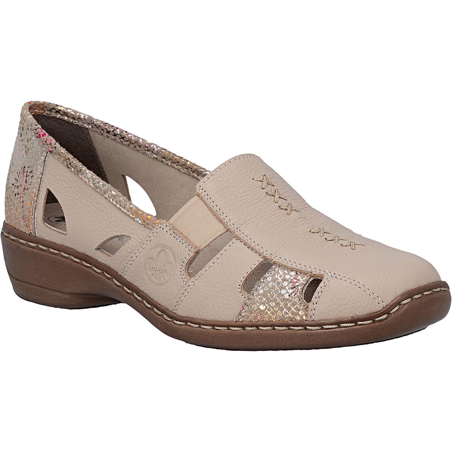 Rieker 41385-63 Doris Women's Slip Ons Cliff/Multi