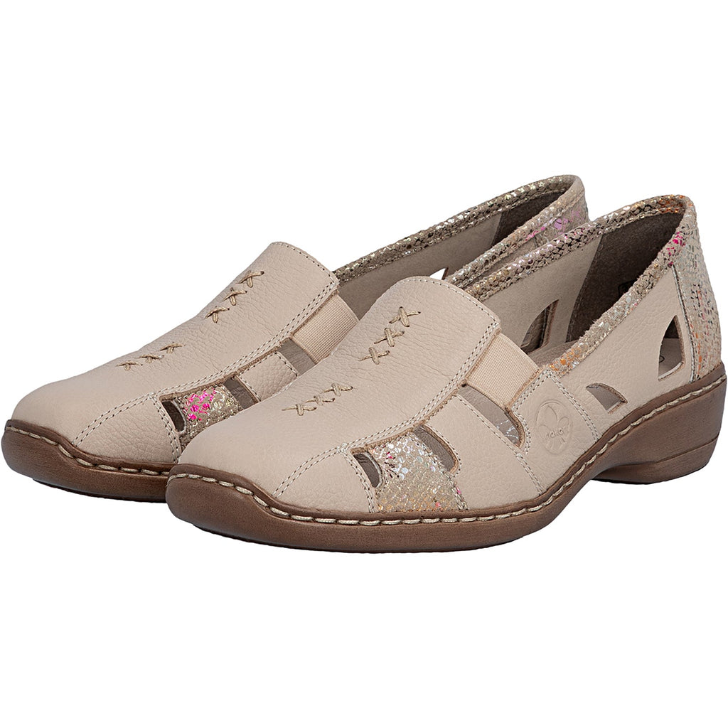 Rieker 41385-63 Doris Women's Slip Ons Cliff/Multi