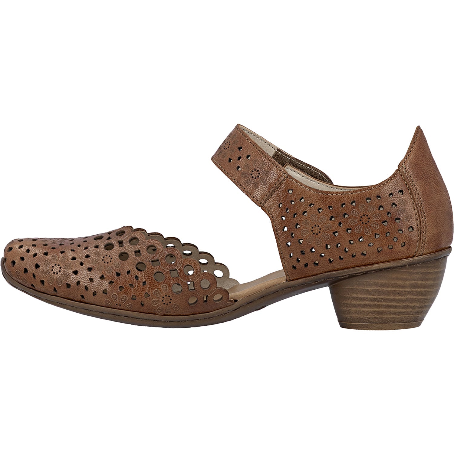 Rieker 43753-22 Mirjam 53 Women's Dressy Mary Janes Cuoio