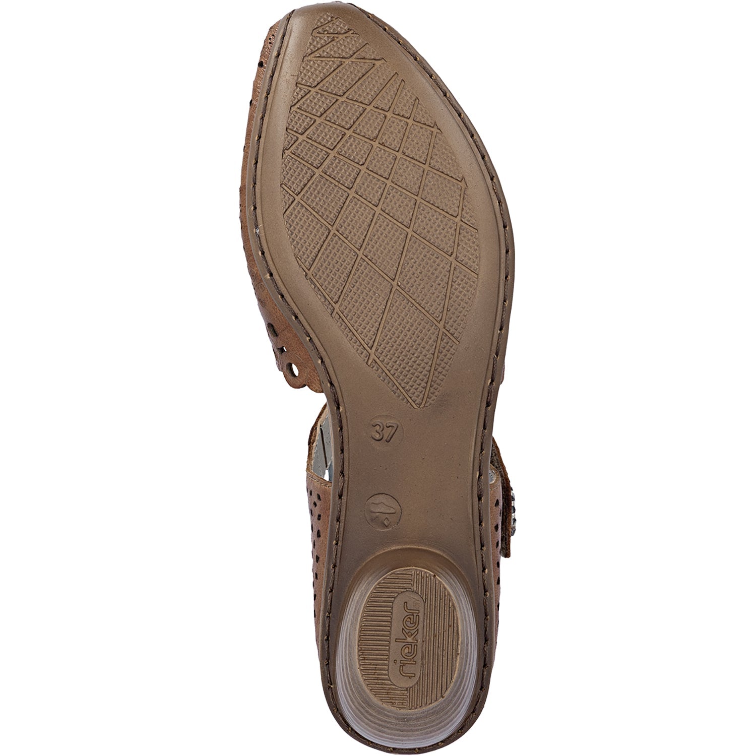 Rieker 43753-22 Mirjam 53 Women's Dressy Mary Janes Cuoio