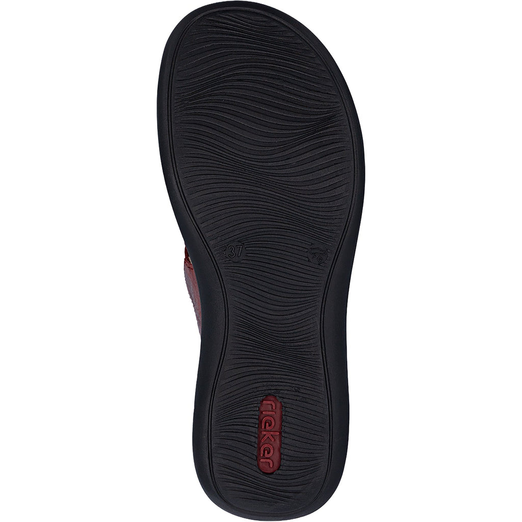 Rieker 46352-33 Women's Mary Janes Red/Cayenne