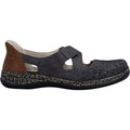Rieker 46352-45 Women's Mary Janes Basalt/Cayenne