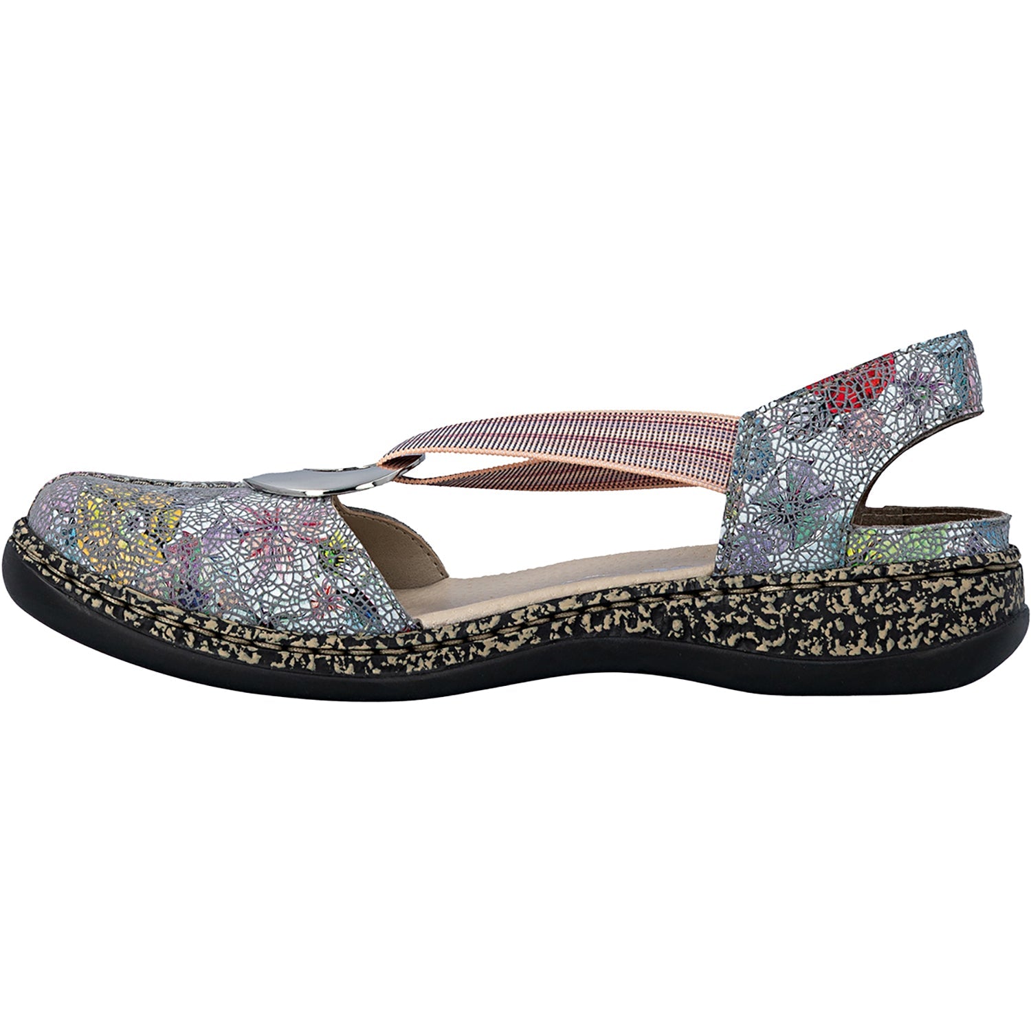 Rieker 46361-90 Women's Slingbacks Adria-Multi