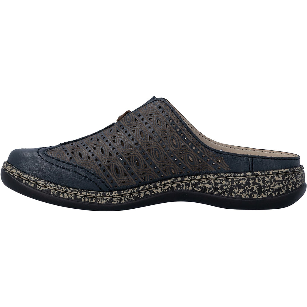 Rieker 46376-14 Daisy 76 Women's Clogs Pazifik/Amaretto