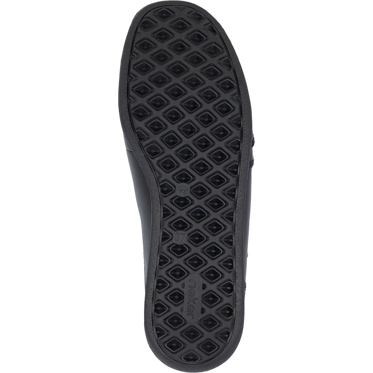 Rieker 47264-00 Women's Slip Ons Traditional Schwarz/Black/Schwarz
