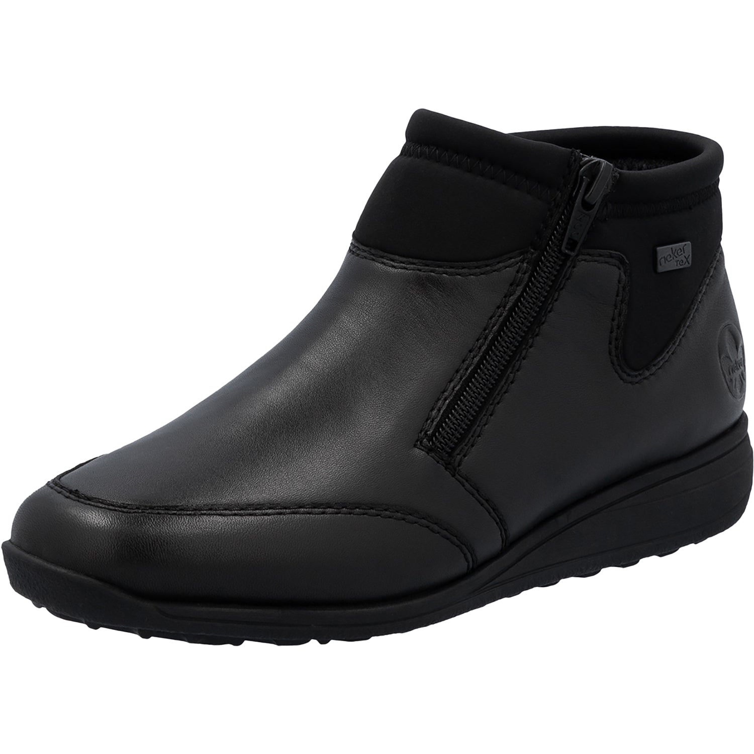 Rieker 47270-00 Women's Booties Schwarz/Schwarz