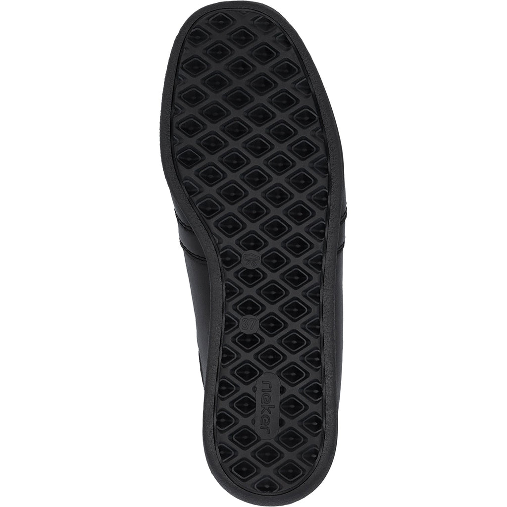 Rieker 47270-00 Women's Booties Schwarz/Schwarz