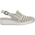 Rieker 48763-60 Women's Slip On Sporty Sneakers Crema/Crema