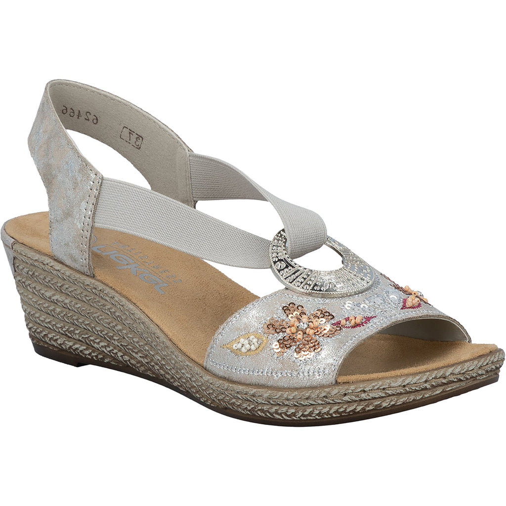 Rieker 62466-90 Fanni Rose Metallic