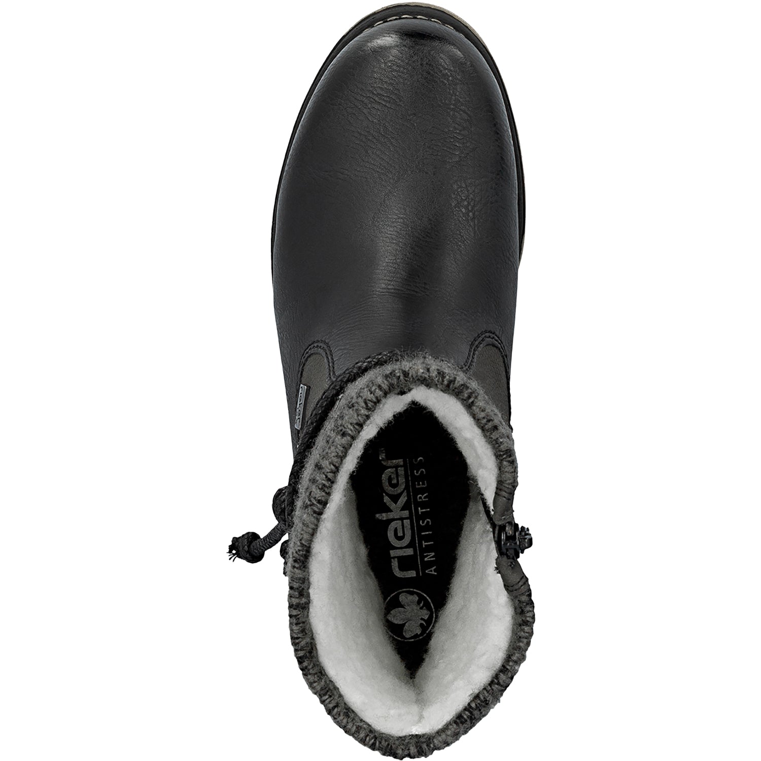 Rieker 79688-00 Fee Wool Women's Boots Schwarz/Stromboli/Athrazit