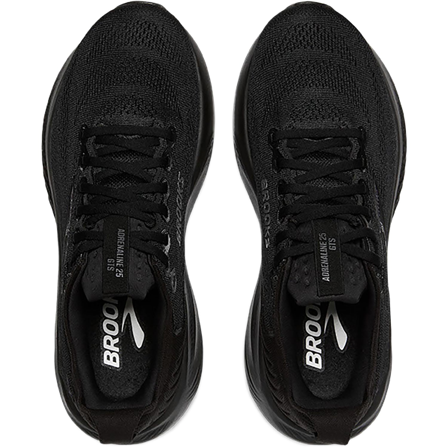 Brooks Adrenaline GTS 25 (Stability Support) Men's Athletic Shoes Black/Black/Ebony