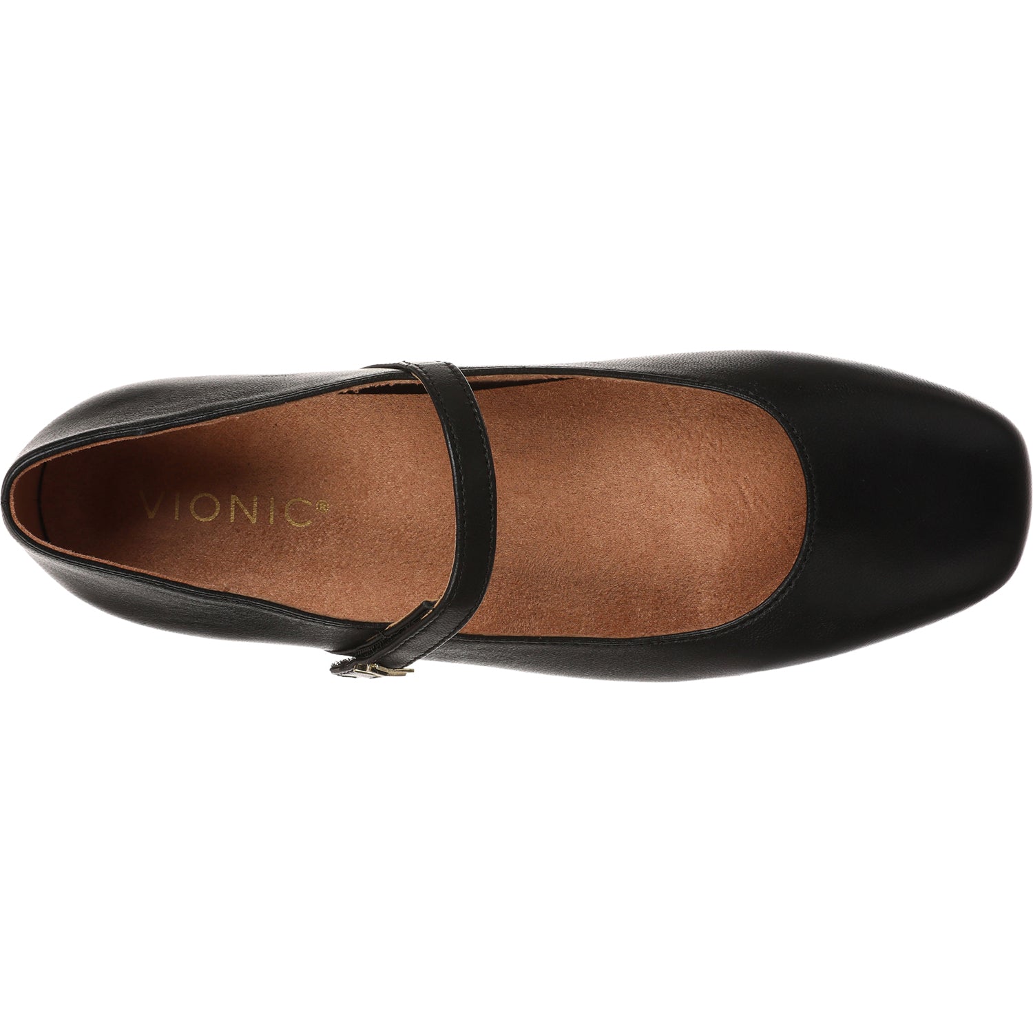 Vionic Alameda Women's Mary Janes Black Leather