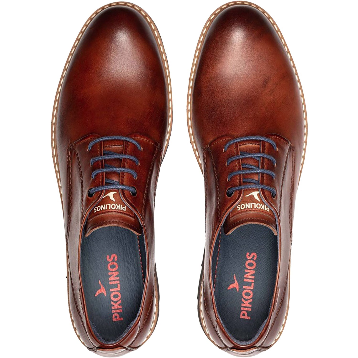 Pikolinos Alarcon M7D-4289 Men's Dress Lace Up Shoes Cuero