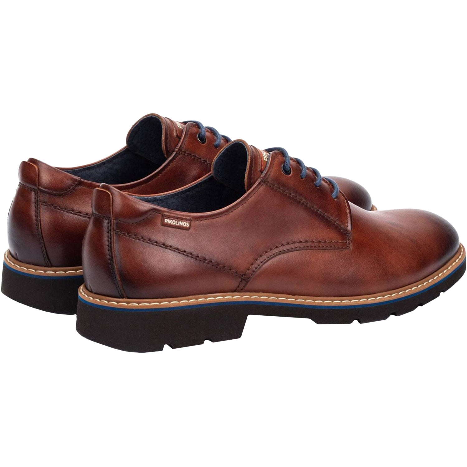 Pikolinos Alarcon M7D-4289 Men's Dress Lace Up Shoes Cuero