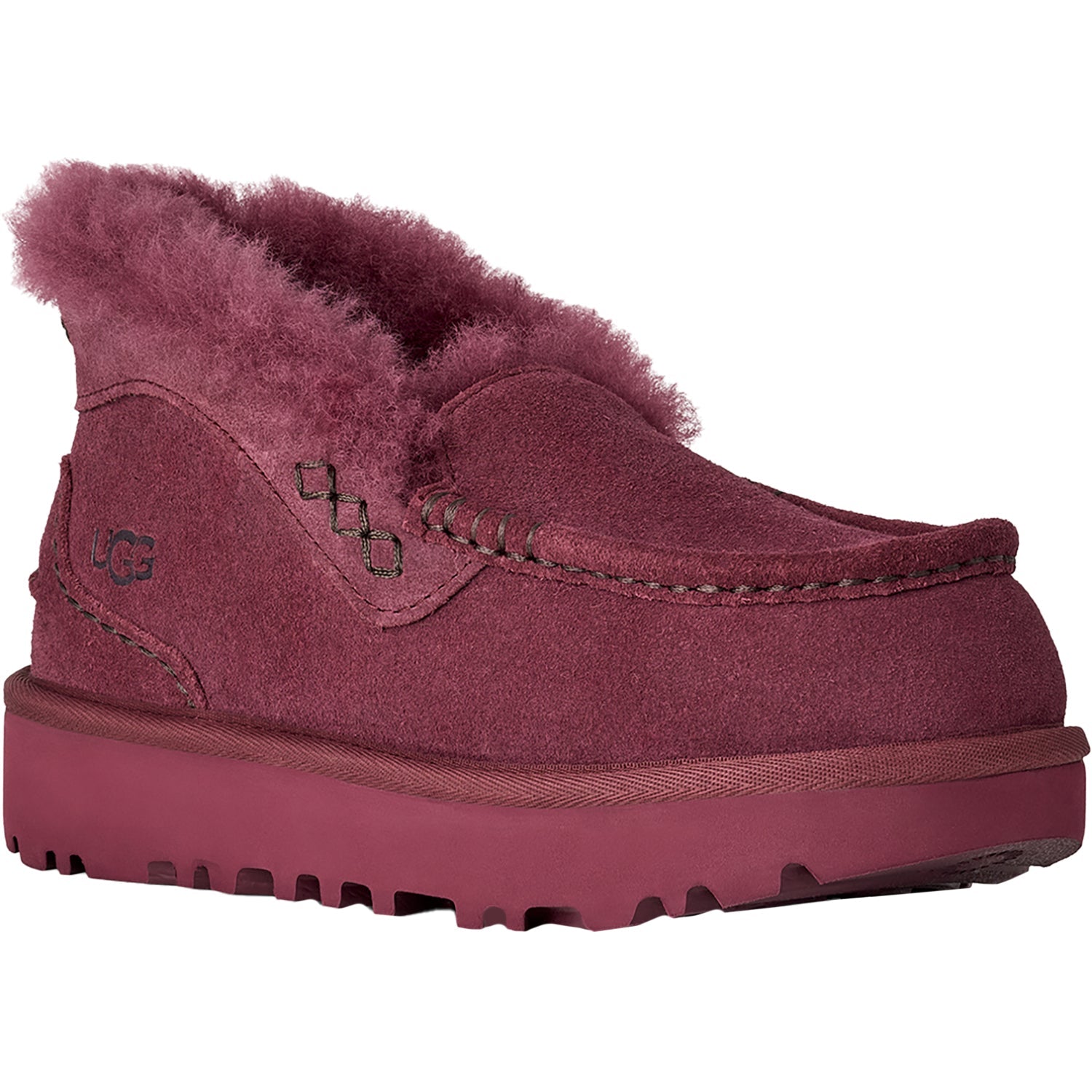 UGG Ansley Parc Women's Slippers Burnt Magenta