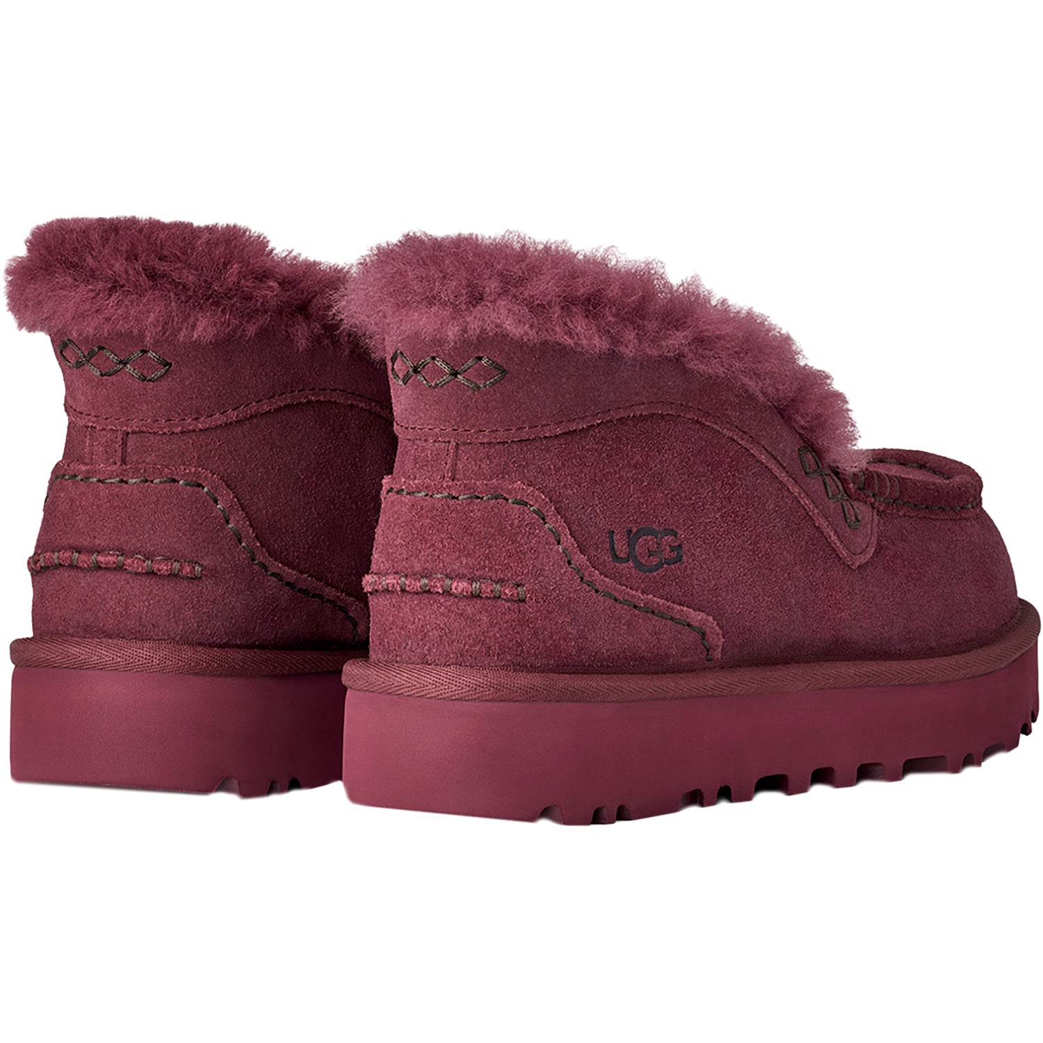 UGG Ansley Parc Women's Slippers Burnt Magenta