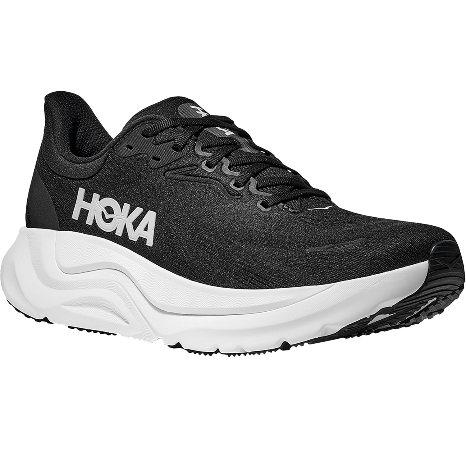 Hoka Arahi 8 (Stability Support) Men's Athletic Shoes Black/White