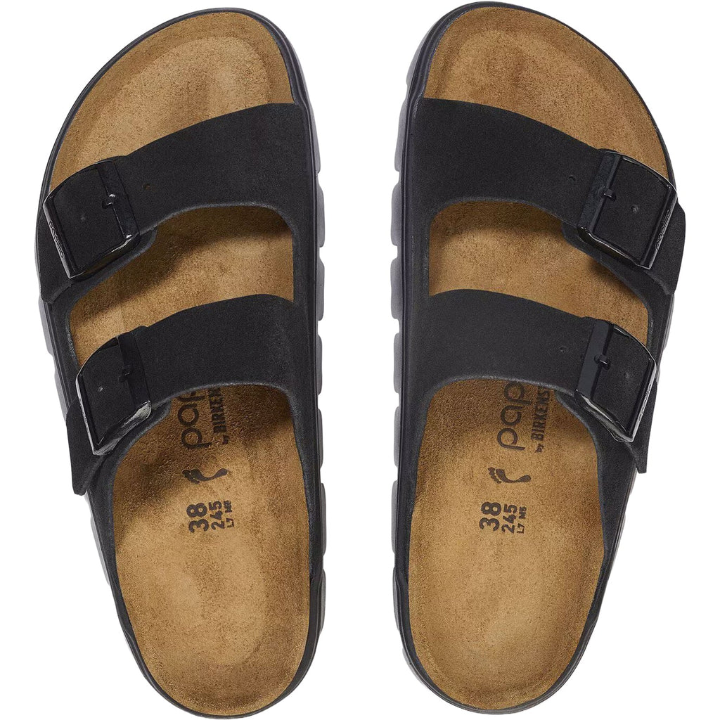 Birkenstock Arizona Chunky Women's Sandals Black Suede