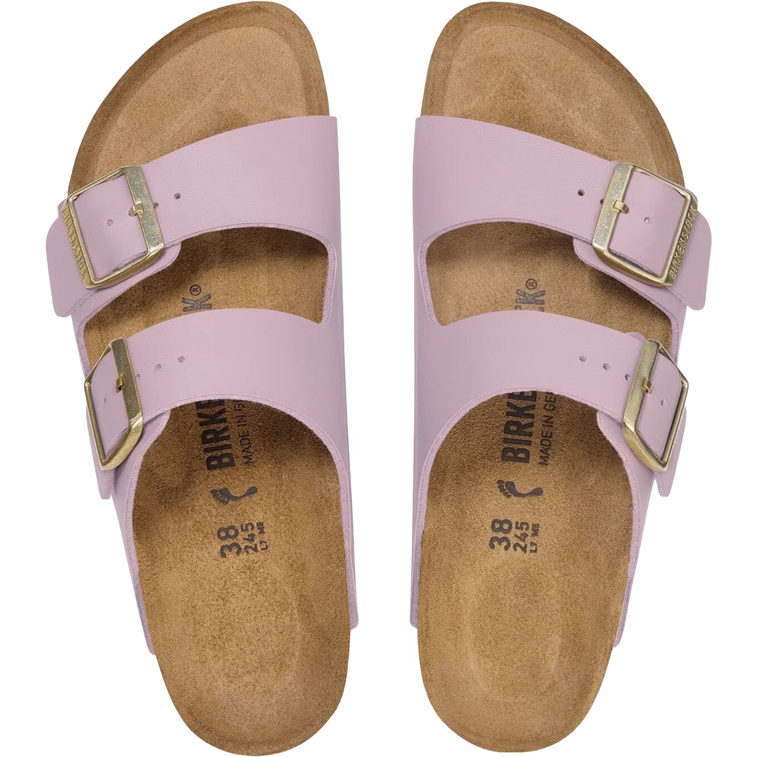 Birkenstock Arizona Birko-Flor Women's Sandals Faded Purple