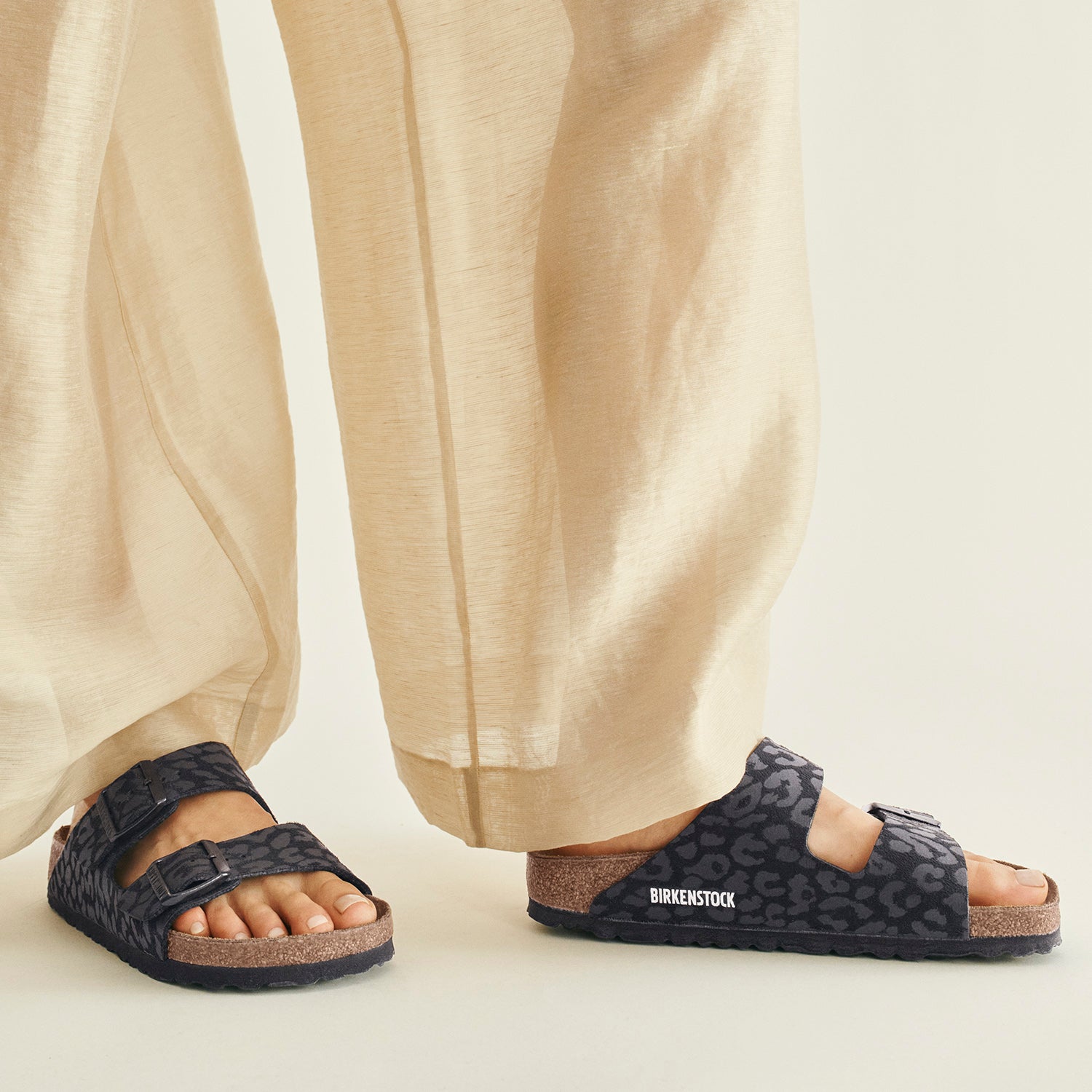 Birkenstock Arizona Leo Birkflor Women's Sandals Leo Black Birkoflor