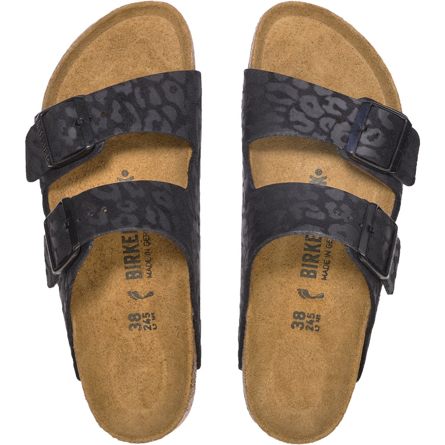 Birkenstock Arizona Leo Birkflor Women's Sandals Leo Black Birkoflor