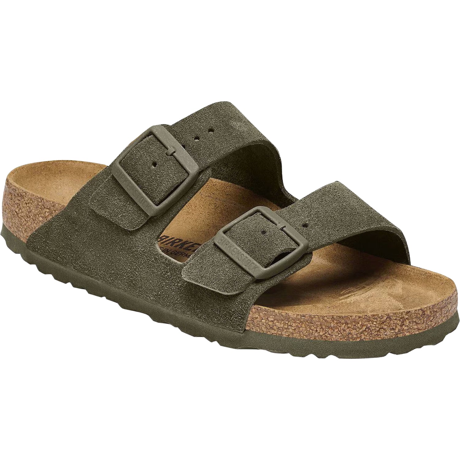 Birkenstock Arizona Unisex Sandals Thyme Suede