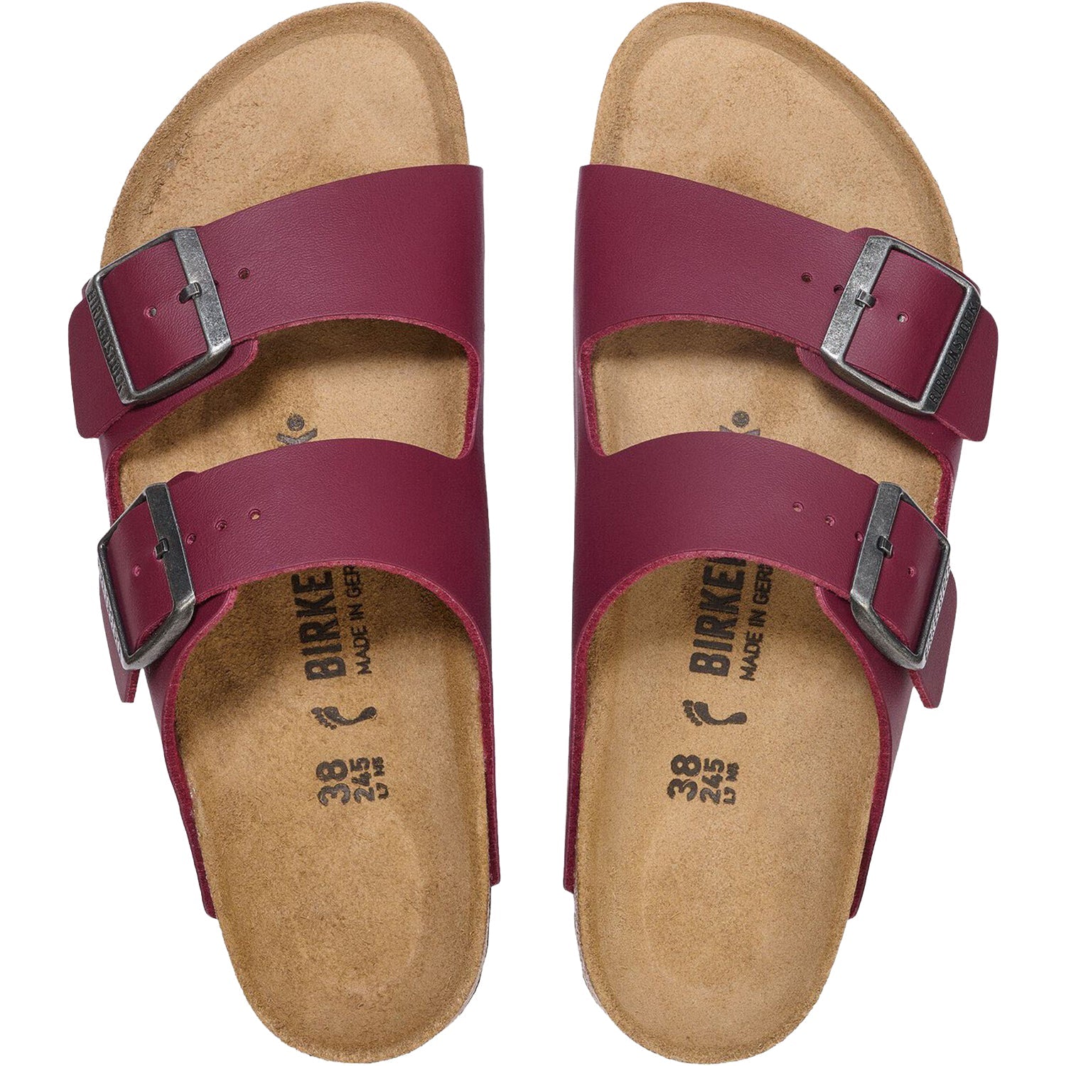 Birkenstock Arizona Birko-Flor Women's Sandals Zinfandel