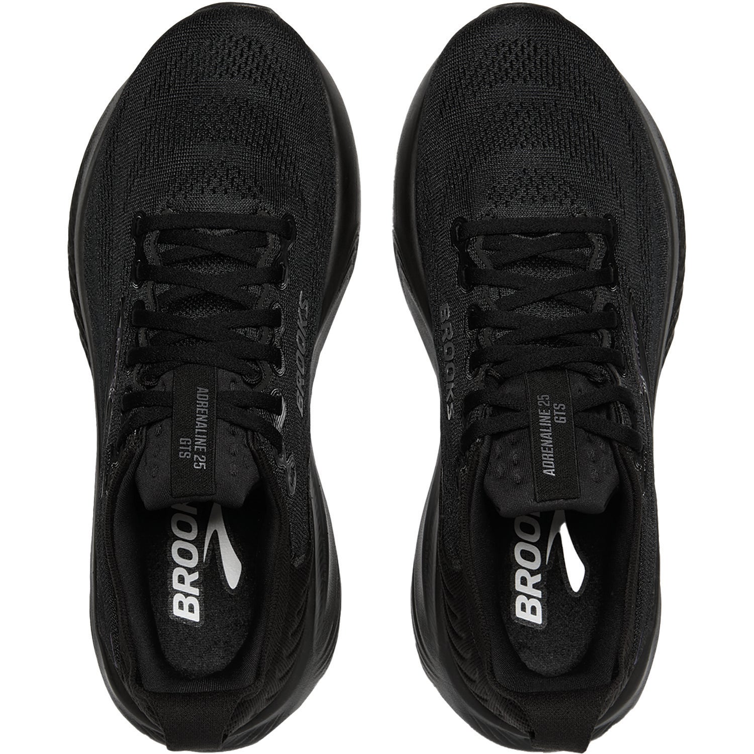 Brooks Adrenaline GTS 25 (Stability Support) Women's Athletic Shoes Black/Black/Ebony