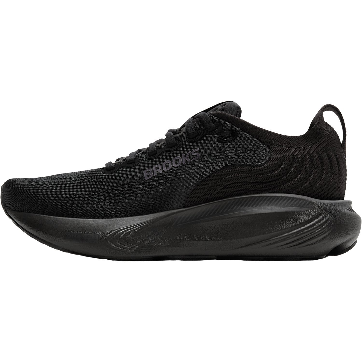 Brooks Adrenaline GTS 25 (Stability Support) Women's Athletic Shoes Black/Black/Ebony