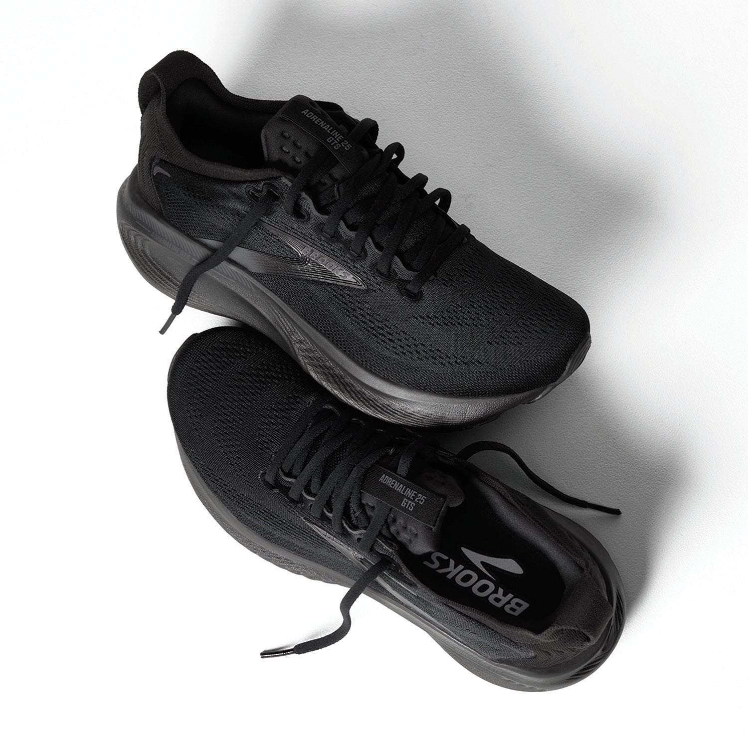 Brooks Adrenaline GTS 25 (Stability Support) Women's Athletic Shoes Black/Black/Ebony