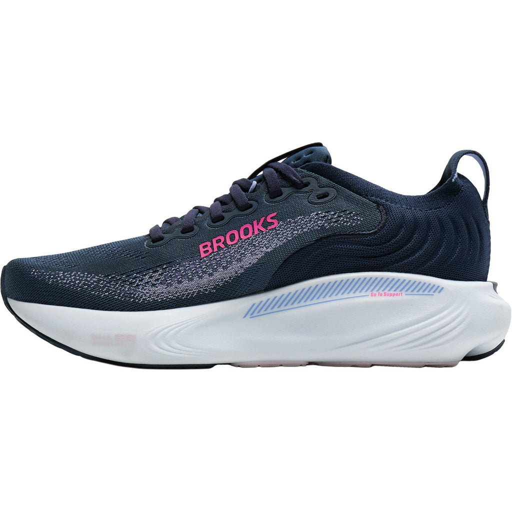 Brooks Adrenaline GTS 25 Stability (Stability Support) Women's Athletic Shoes Spellbound/Blazing Bell/Pink